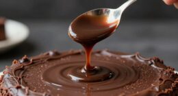 timing affects ganache drips