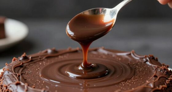 timing affects ganache drips