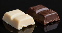 white chocolate lacks bitterness