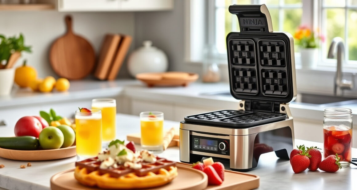 Making Perfect Summer Waffles with the Ninja Belgian Waffle Maker Pro
