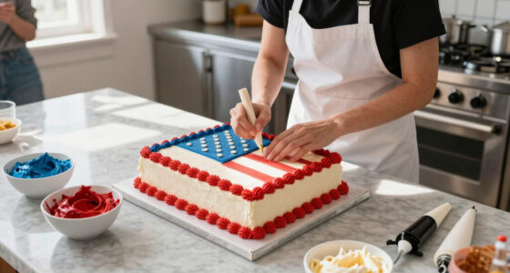 Martha's Giant Flag Cake Served 250 Guests—Here's How to Make It Yourself