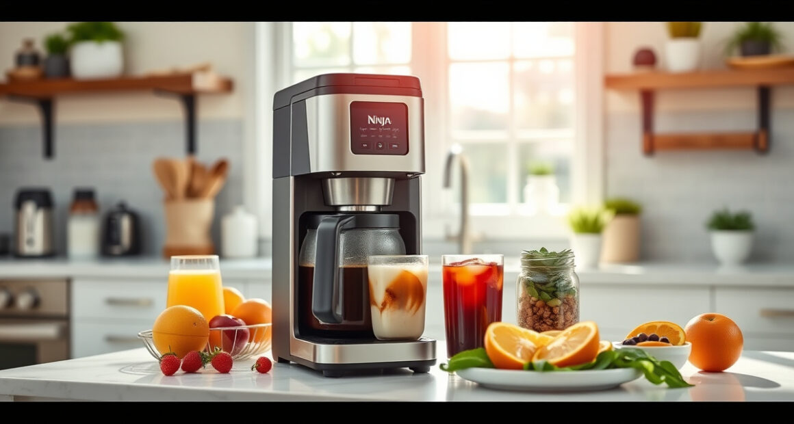 Chill Out with Iced Coffee: Ninja Hot & Iced XL Coffee Maker Summer Recipe