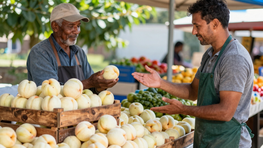 Farmer, Marketer At Odds Over Sales Of White Nectarines