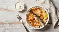 Real Authentic British Fish And Chips 🇬🇧