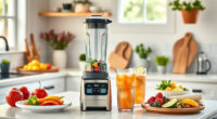 Refreshing Summer Smoothie with Ninja BC151EM Blast Portable Blender