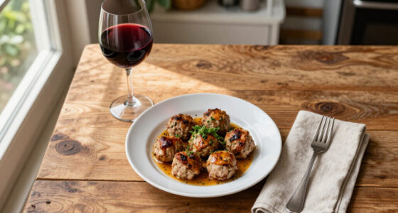 Tuscan Chicken Meatballs