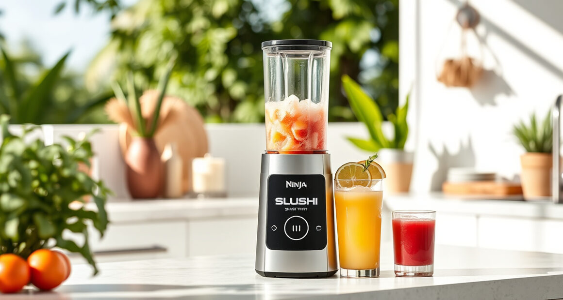 Beat the Heat with Ninja SLUSHi Twist Smart Frozen Drink Maker