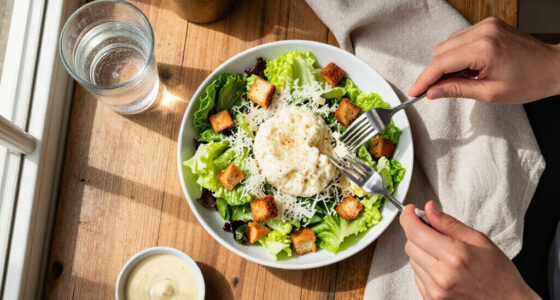 Caesar Salad Cotta