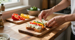 Chicken Toast With Peppers And Robiola Gains Popularity