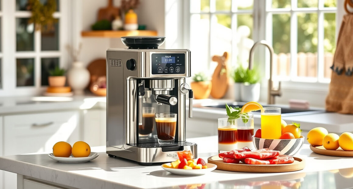 Cool Off with Summer-Inspired Drinks Using the Ninja Luxe Café Premier