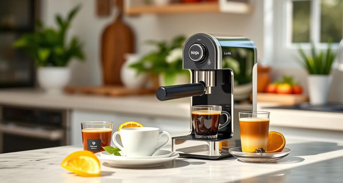 Enjoy Summer Evenings with the Ninja Luxe Café Mini Espresso & Coffee Machine