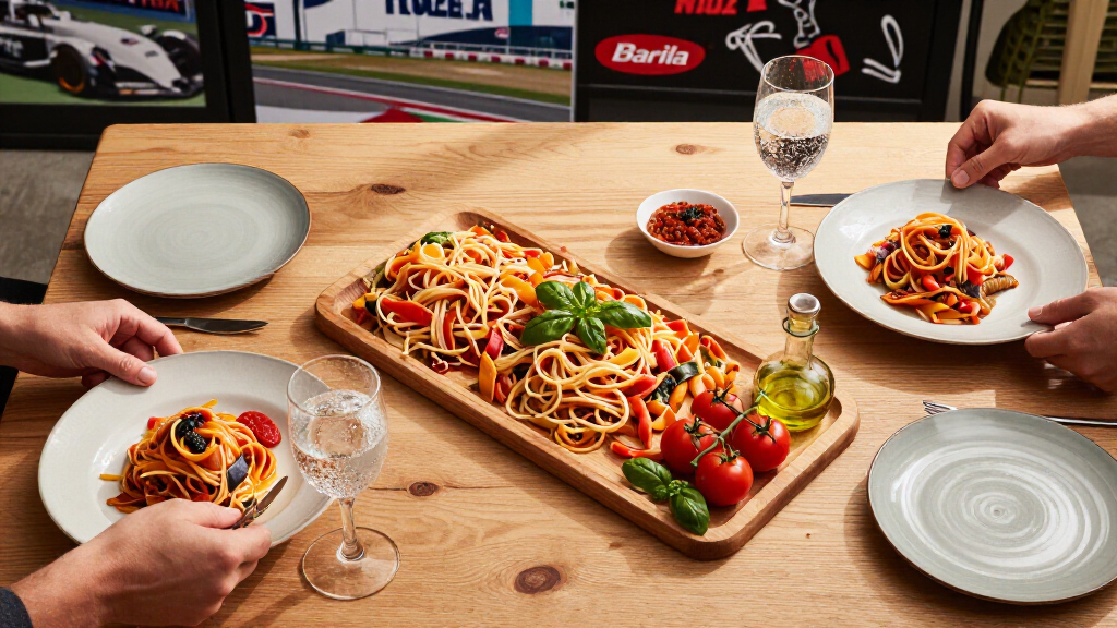 GP Monza 2026: La Grande Tavolata By Barilla All'autodromo (Foto)