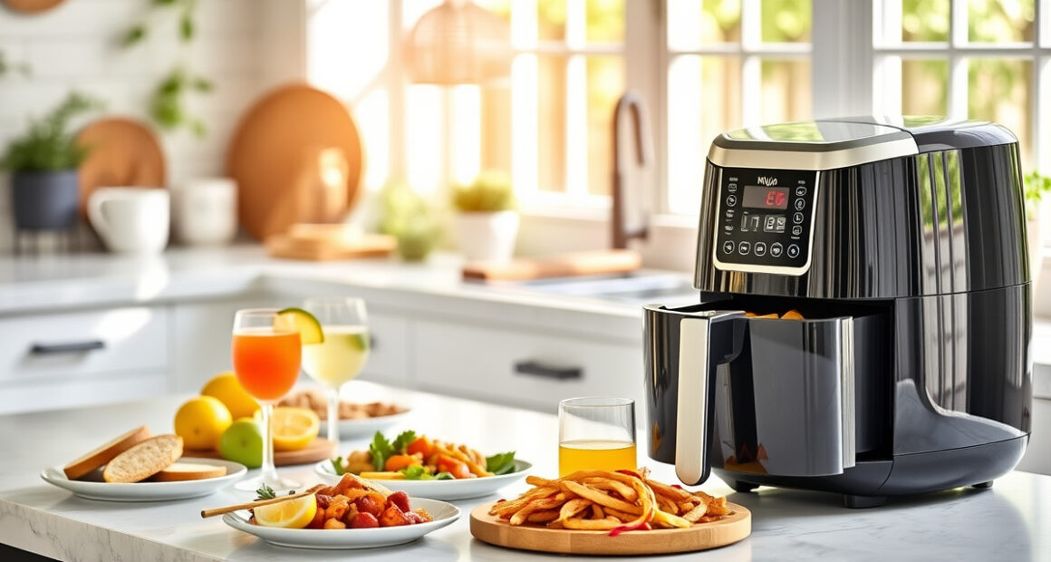Host Effortlessly with Ninja Crispi Pro 6-in-1 Glass Air Fryer for Summer Gatherings