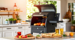 Host the Perfect Summer Pool Party with Ninja Outdoor Woodfire Pro XL Grill & Smoker