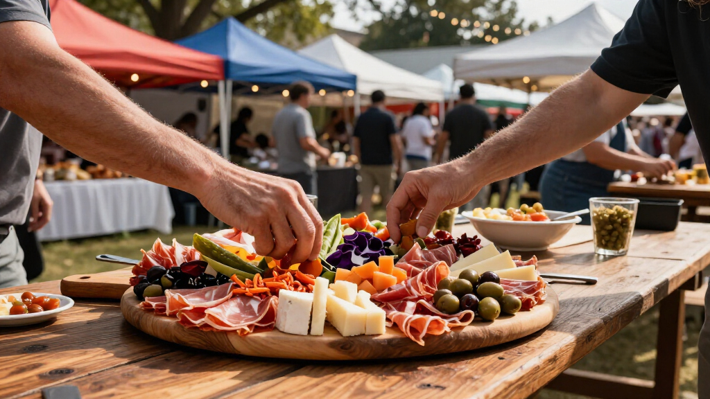 Italian Food Festival In New Orleans Seeks To Break World Record For Biggest Antipasto Board
