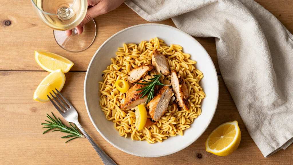 Lemon Chicken Orzo