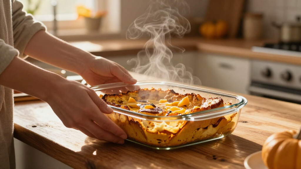 Make-Ahead Pumpkin French Toast Casserole