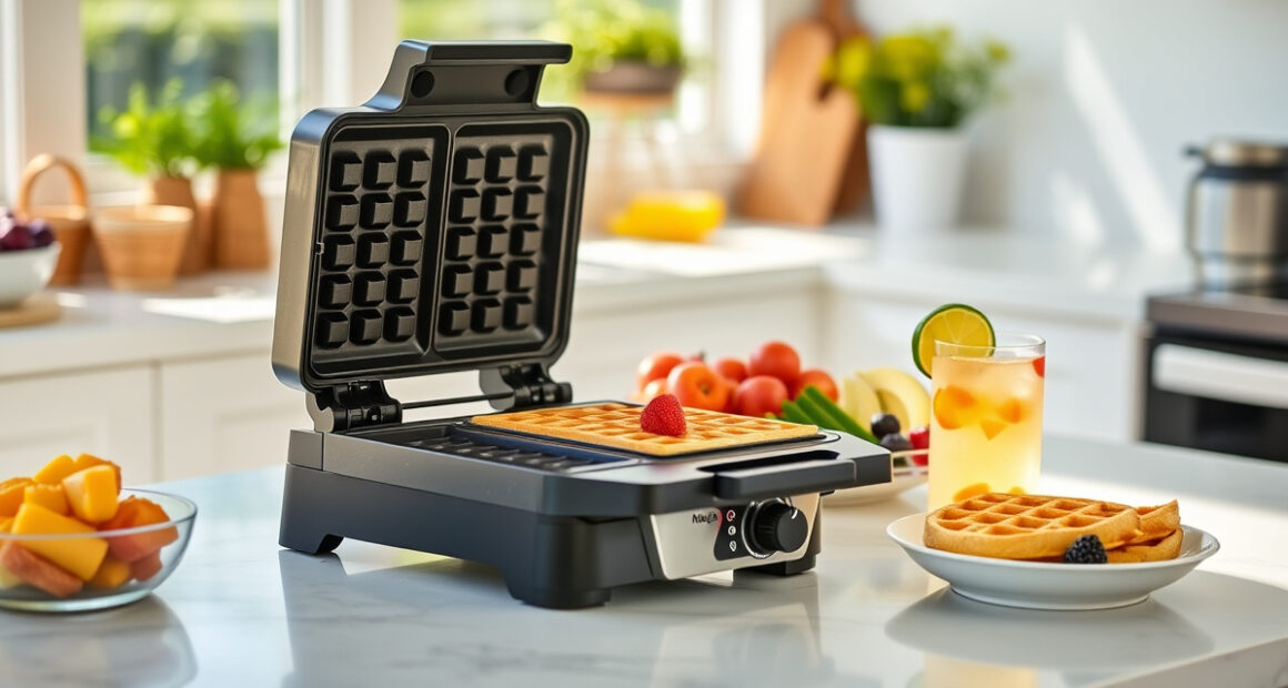 Make Summer Pool Parties Sweet with the Ninja Belgian Waffle Maker Pro