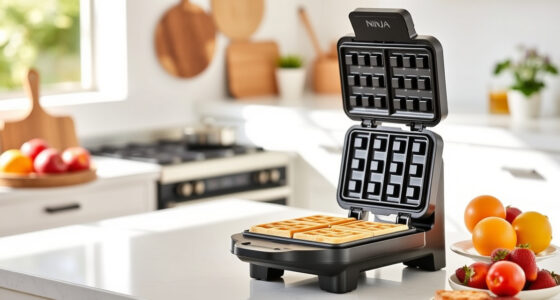 Master Summer Waffles with the Ninja Belgian Waffle Maker Pro